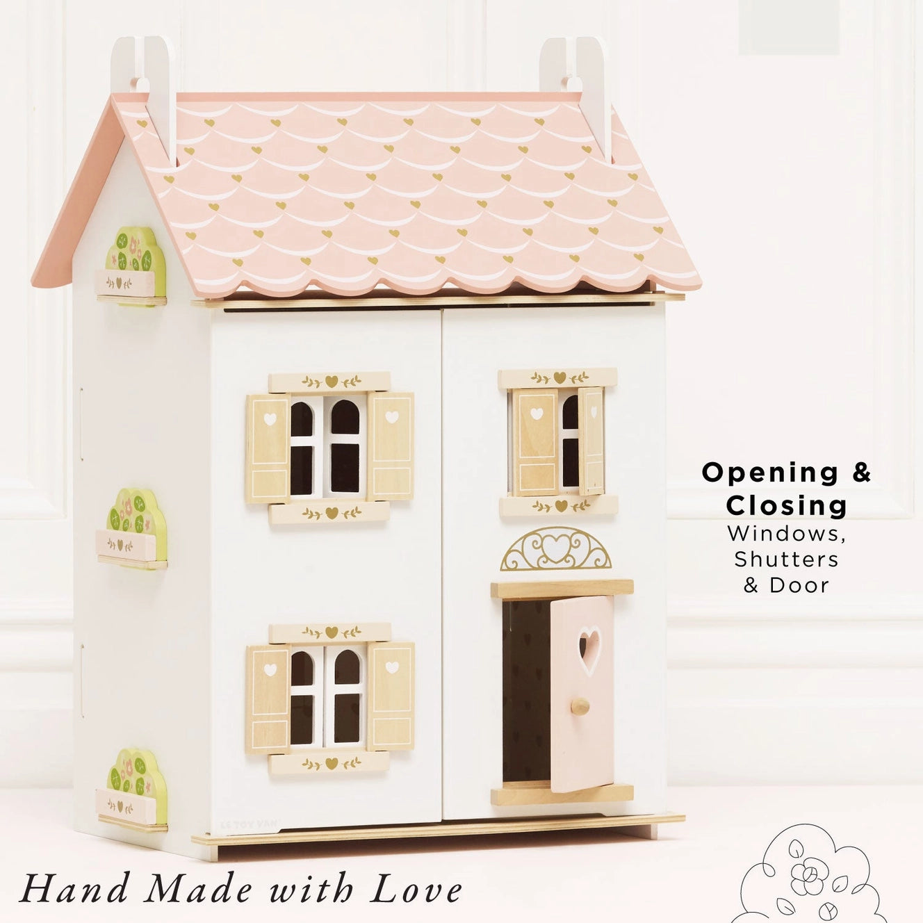 Le Toy Van- Roseheart Wooden Dolls House