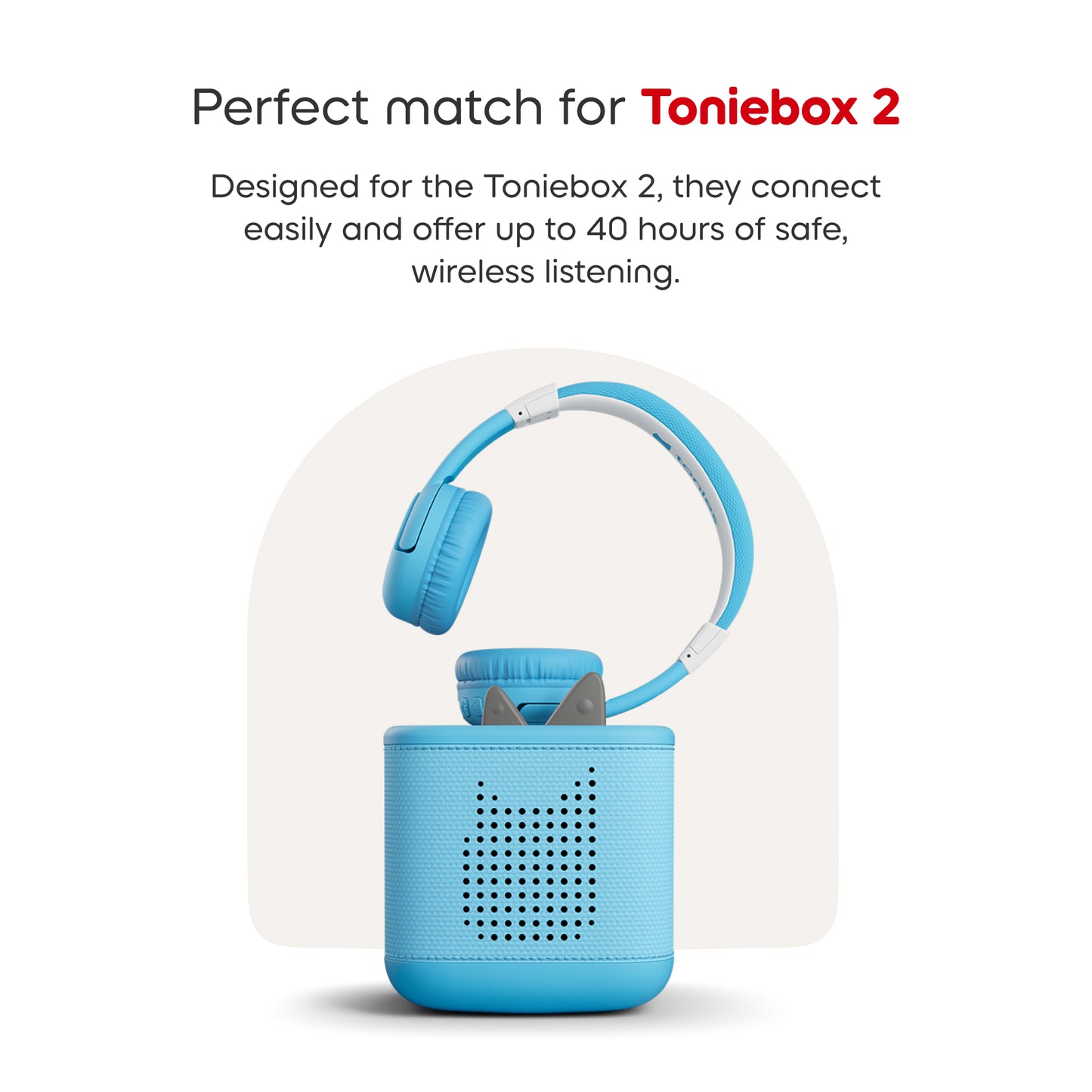 Tonie- Bluetooth Headphones Sky Blue