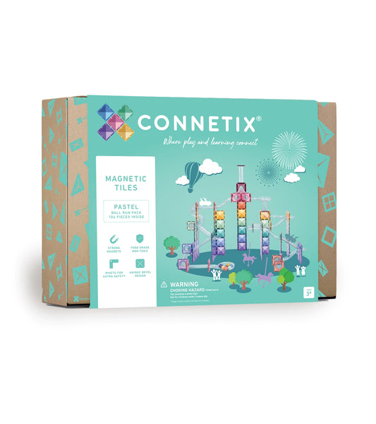 Connetix Pastel Ball Run Pack 106 pc