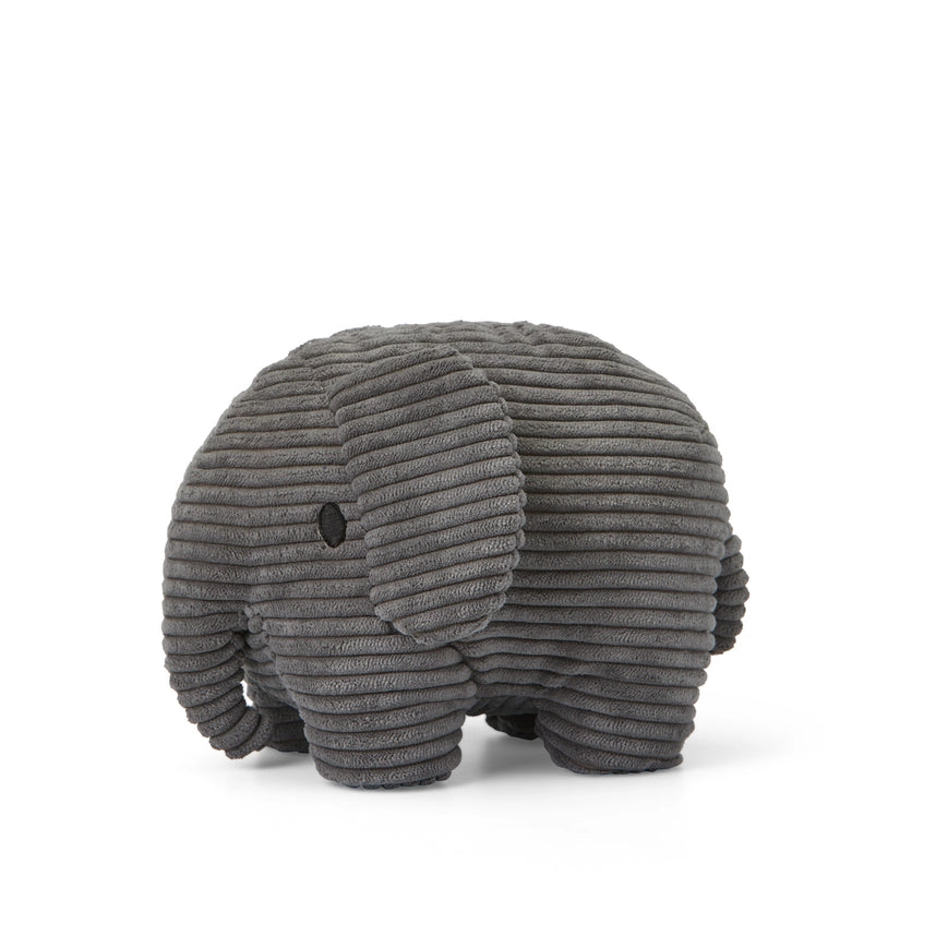 Miffy Corduroy Eco Grey Elephant