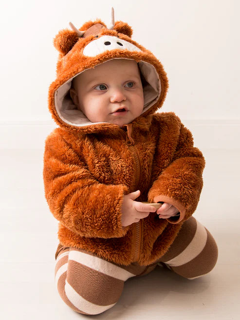 Blade & Rose Neutral Hamish Highland Cow Hoodie