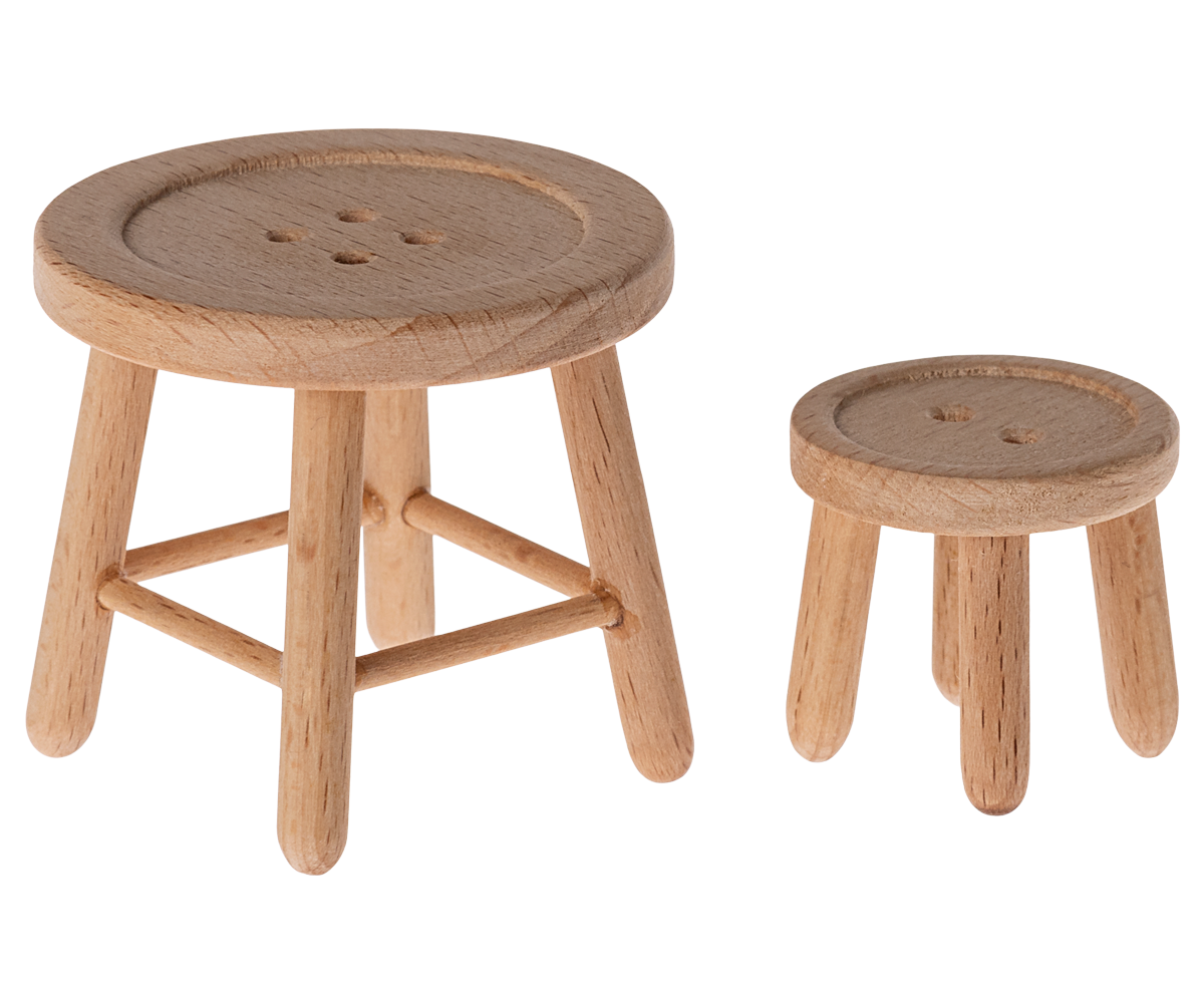 Maileg Table and Stool Set