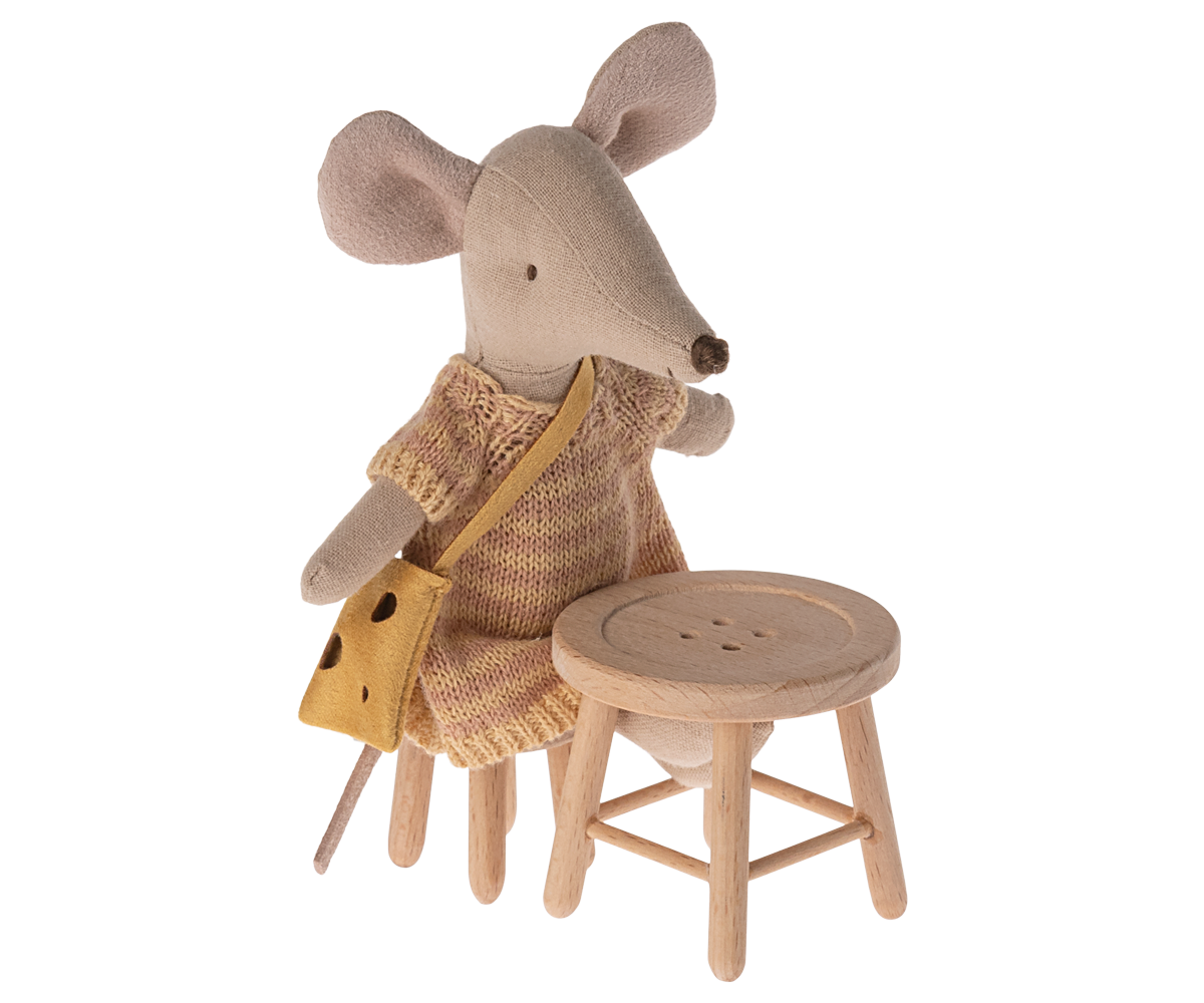 Maileg Table and Stool Set