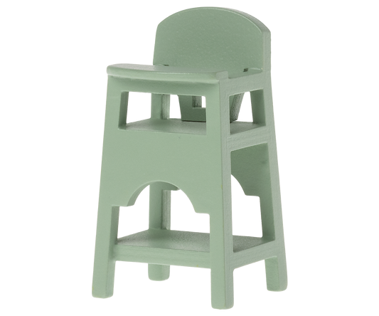 Maileg Mouse High chair - Mint