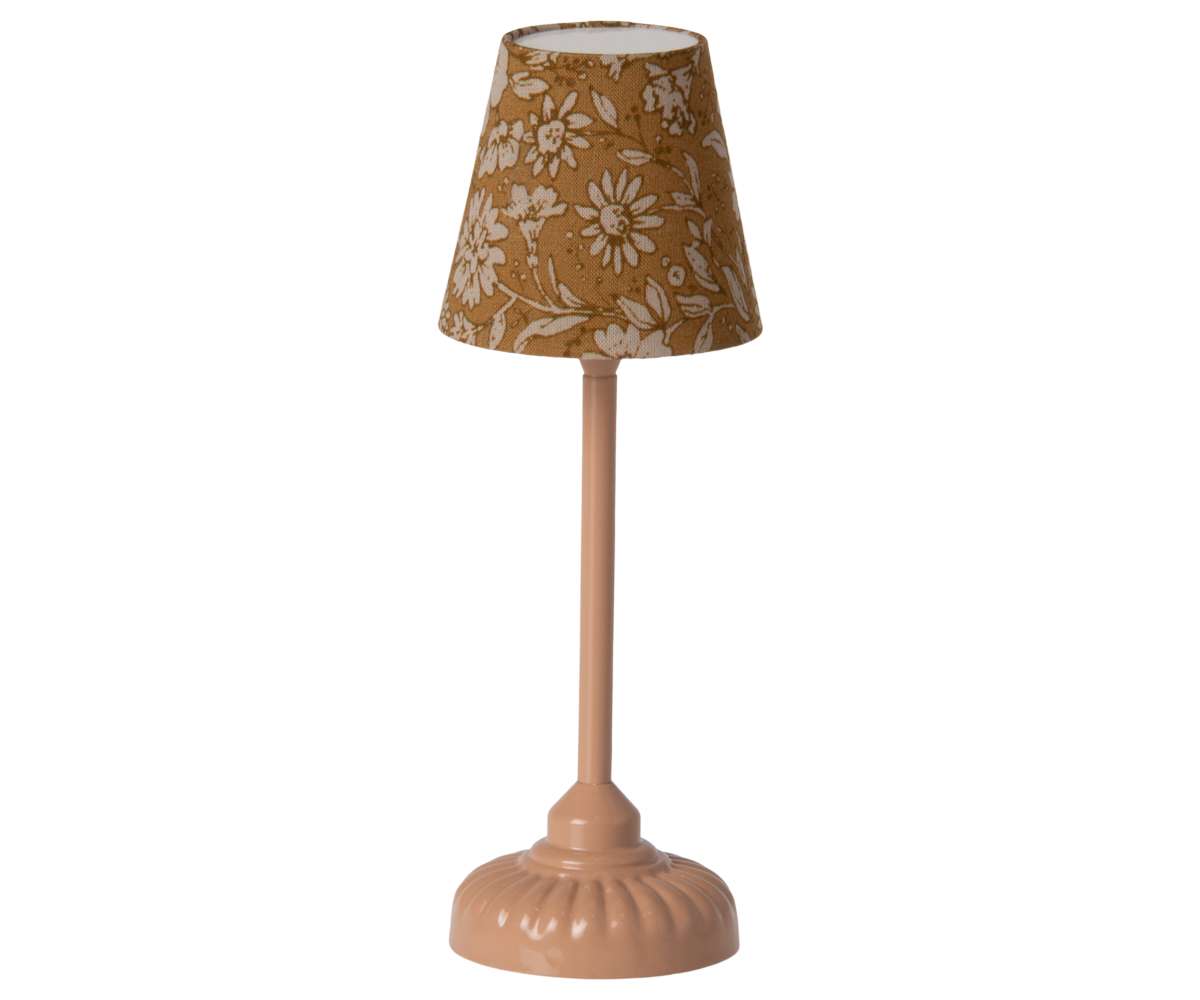 Maileg Mouse Vintage Floor Lamp - Dark powder