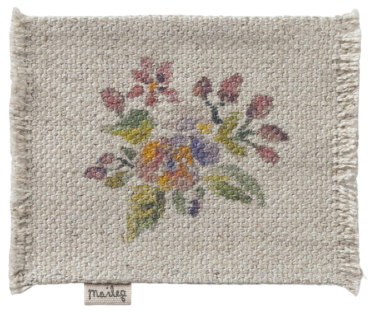 Maileg Small Rug- Flowers