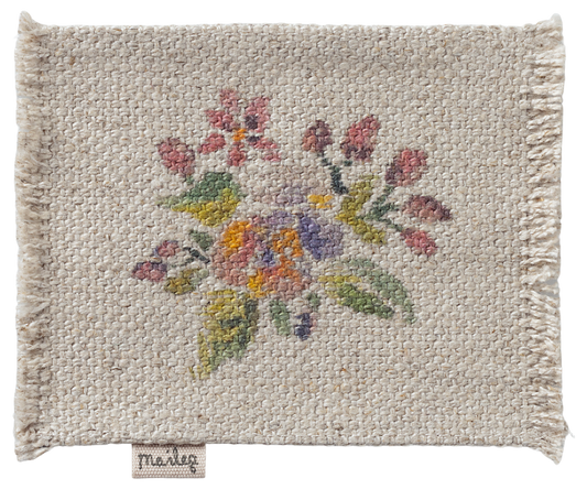 Maileg Small Rug- Flowers
