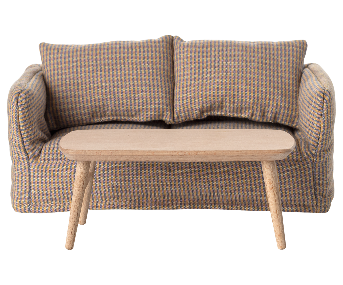 Maileg Coffee Table Nature- Mouse Furniture