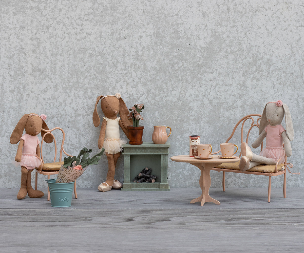 Maileg Miniature Fireplace- Dusty Green