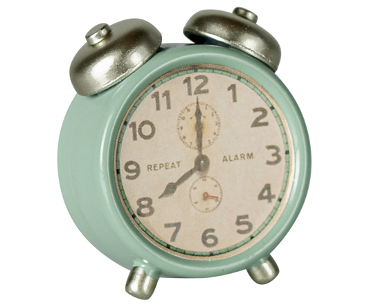 Maileg Mouse Alarm clock - Mint