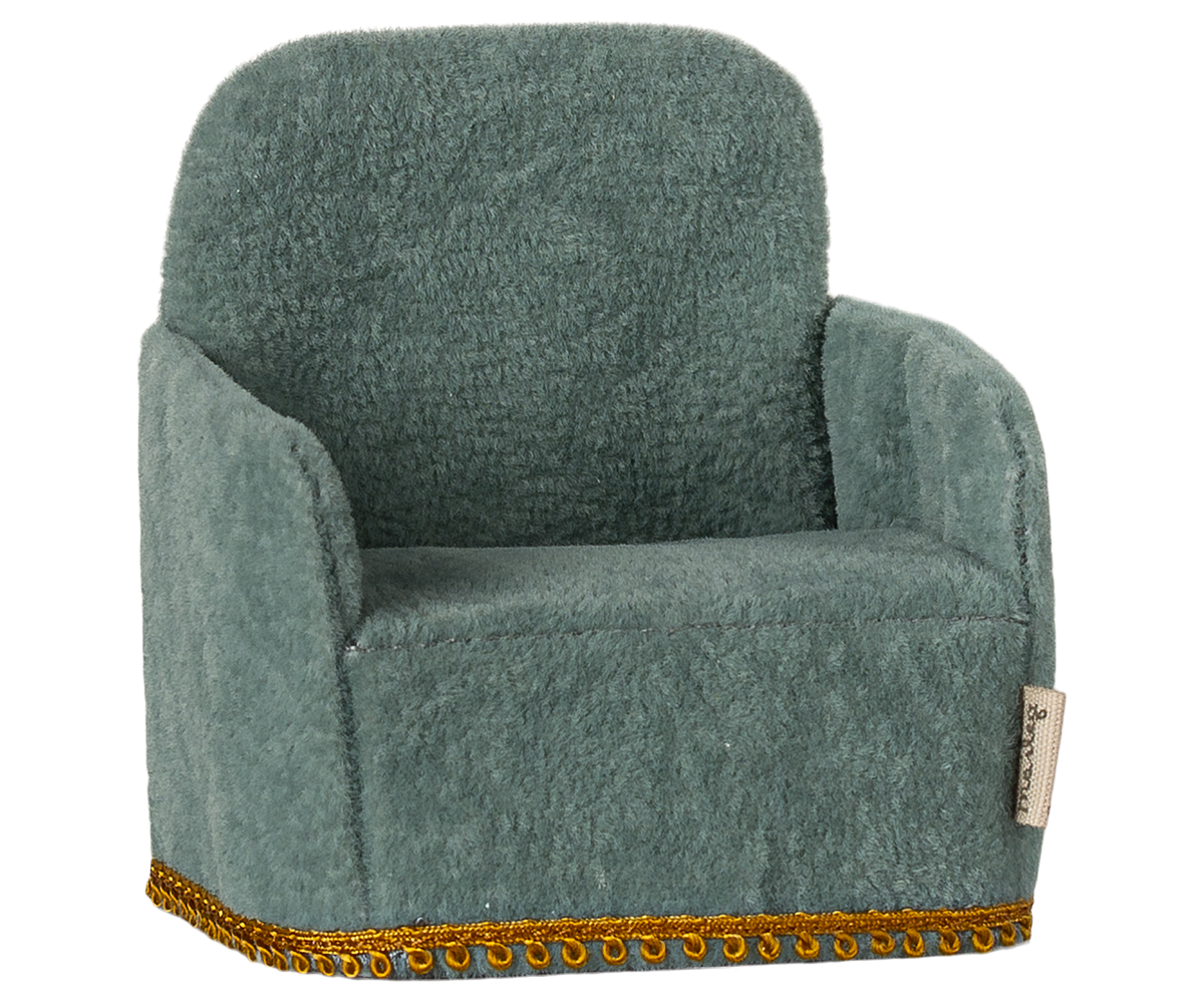 Maileg Mouse Folding chair - Mint