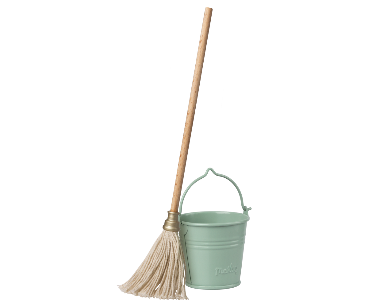 Maileg Bucket & Mop Set