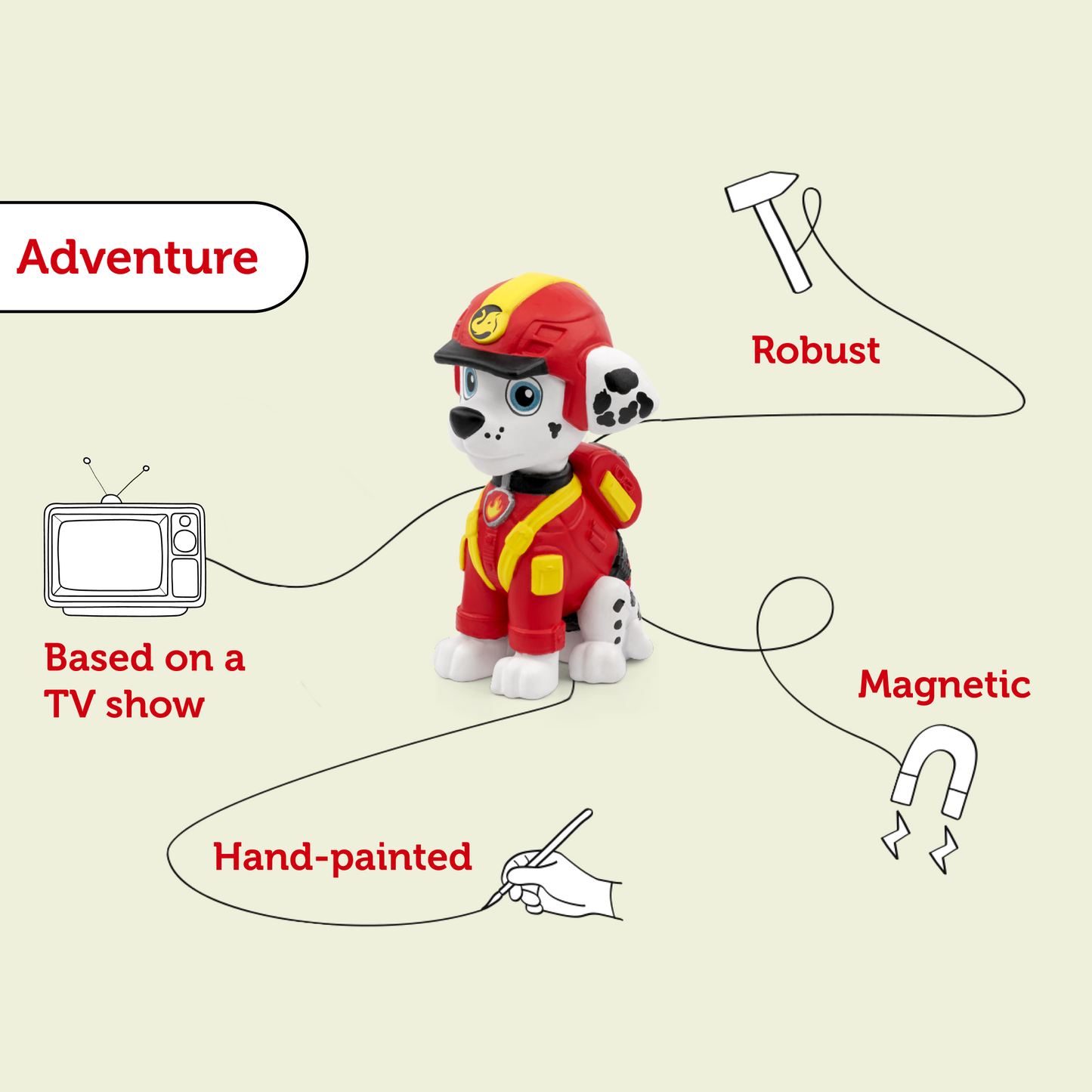Tonies Paw Patrol Jungle Pups Marshall