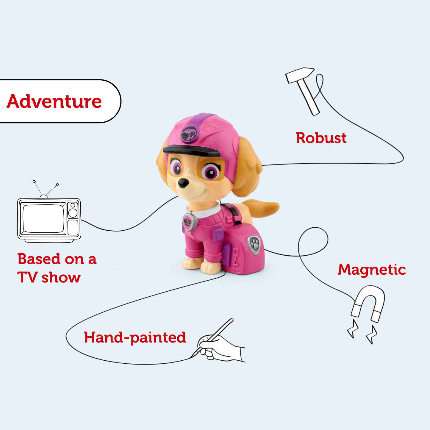 Tonies Paw Patrol Jungle Pups Skye