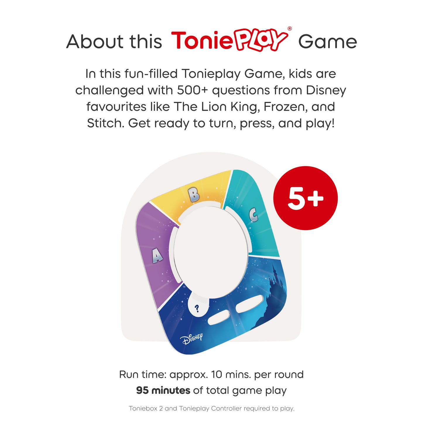 Tonies Tonieplay- Disney Quiz
