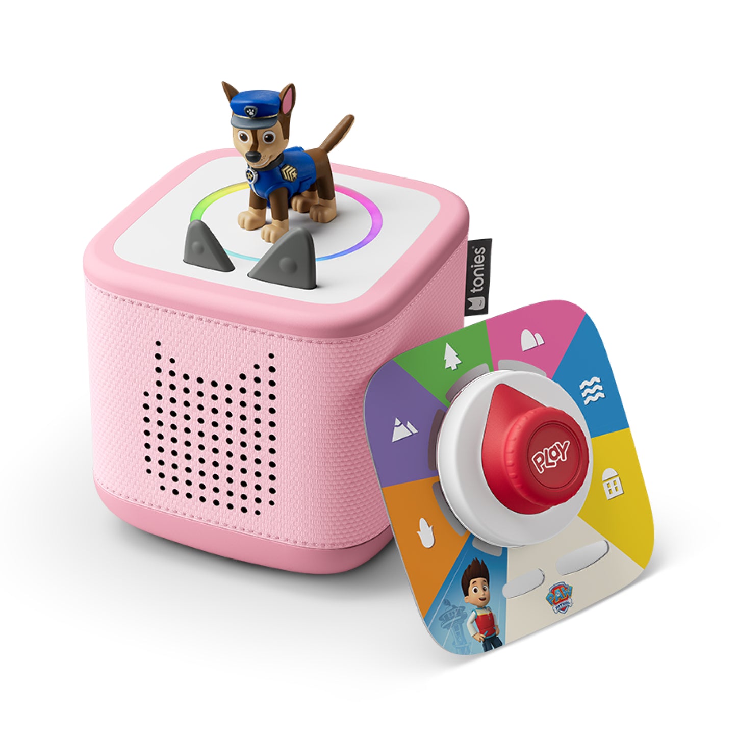 Tonie Toniebox 2 Play Set With Paw Patrol Chase- Cloud Pink