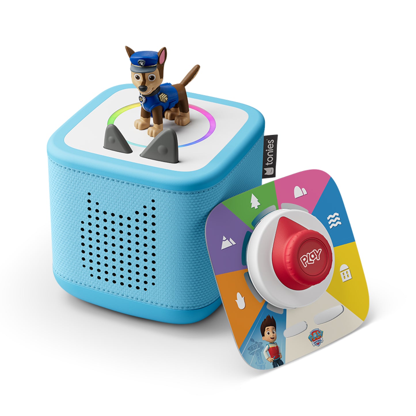 Tonie Toniebox 2 Play Set With Paw Patrol Chase- Sky Blue