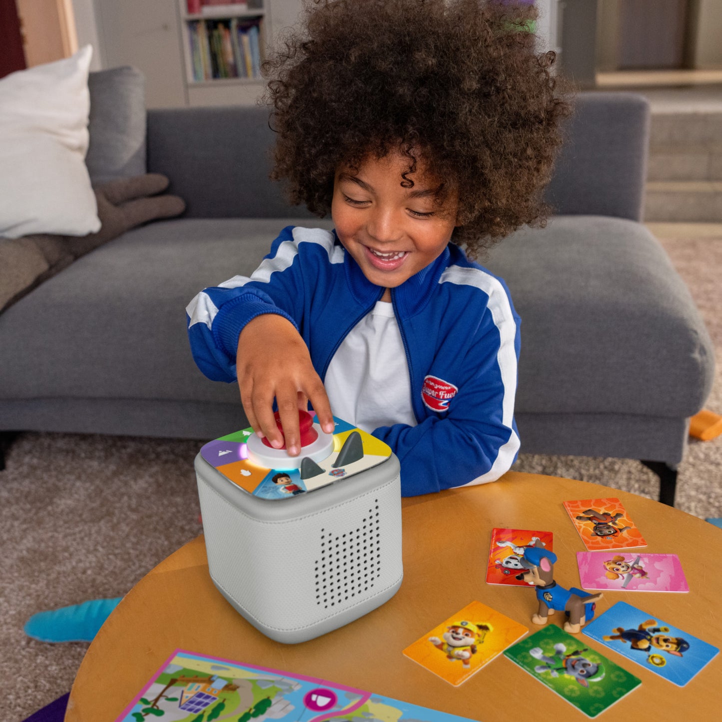 Tonie Toniebox 2 Play Set With Paw Patrol Chase- Moon Grey