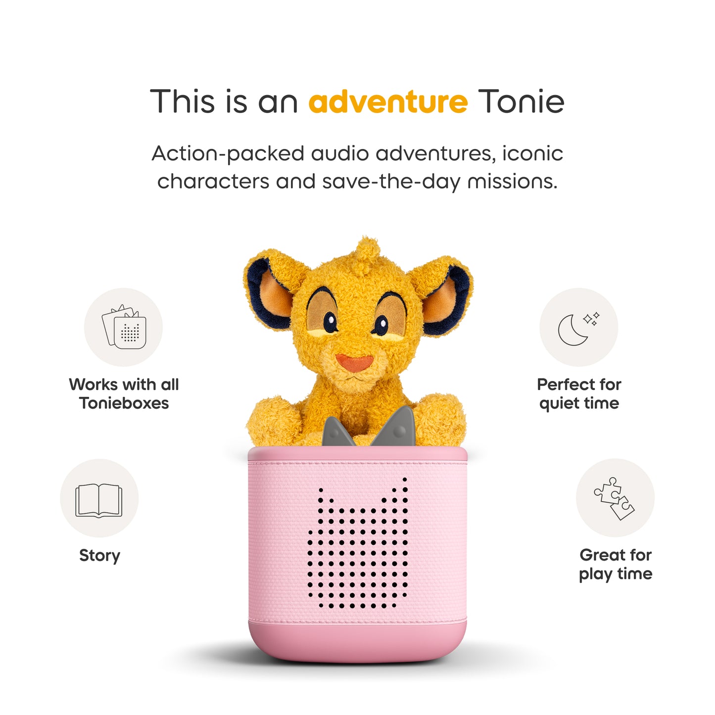 Tonies Disney Simba Cuddle Tonie