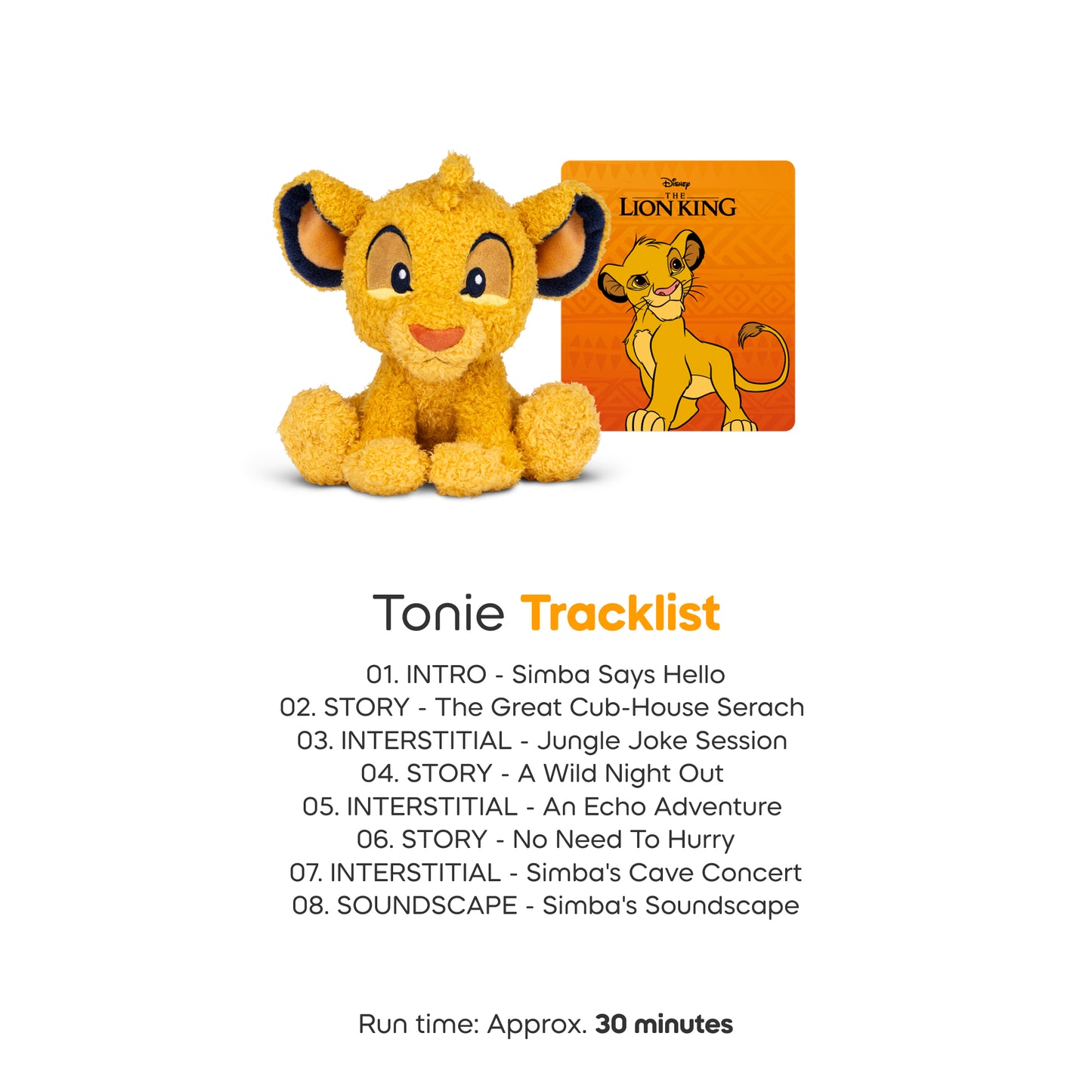 Tonies Disney Simba Cuddle Tonie
