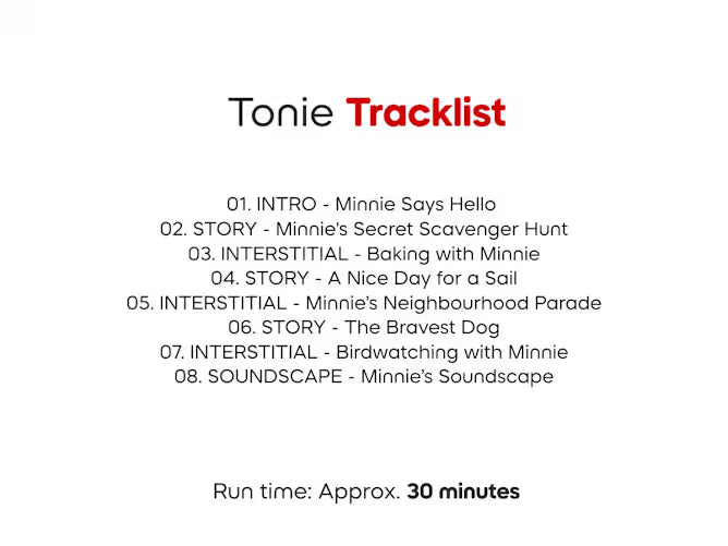 Tonies Disney Minnie Mouse Cuddle Tonie
