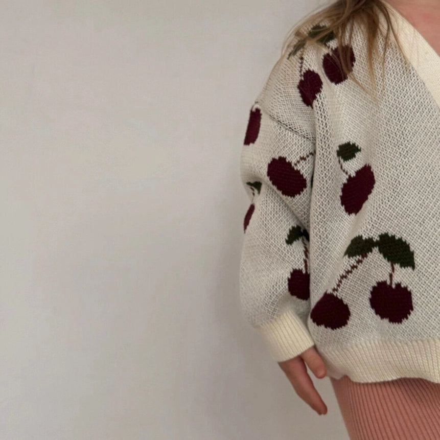 Hunter & Rose Cherry Cardigan