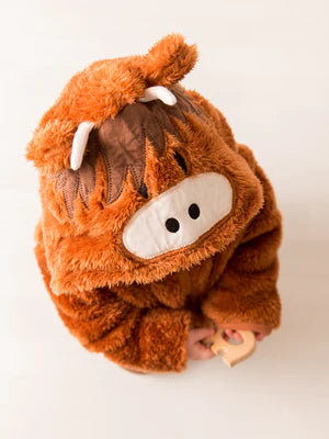Blade & Rose Neutral Hamish Highland Cow Hoodie