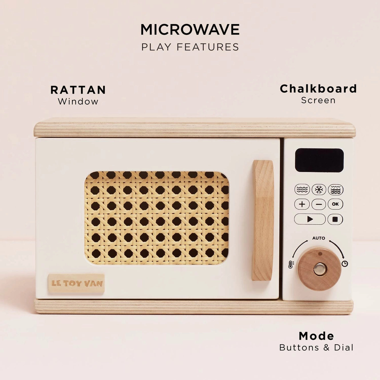 Le Toy Van- Wooden Microwave