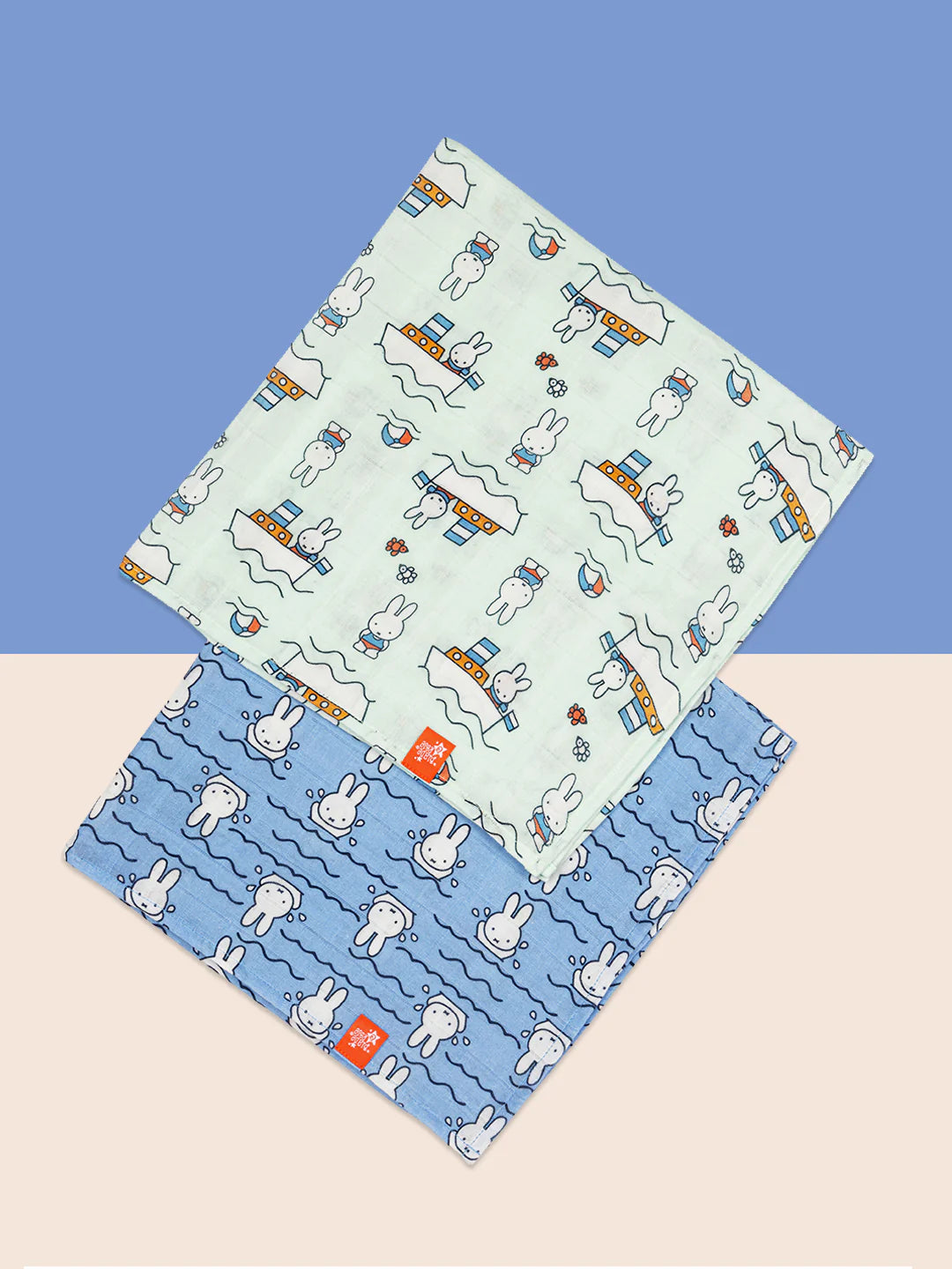 Blade & Rose Miffy In The Sunshine Muslin Squares 2pk