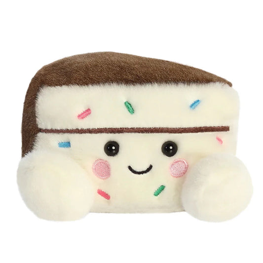 Palm Pals Rainbow Sprinkles Cake Slice