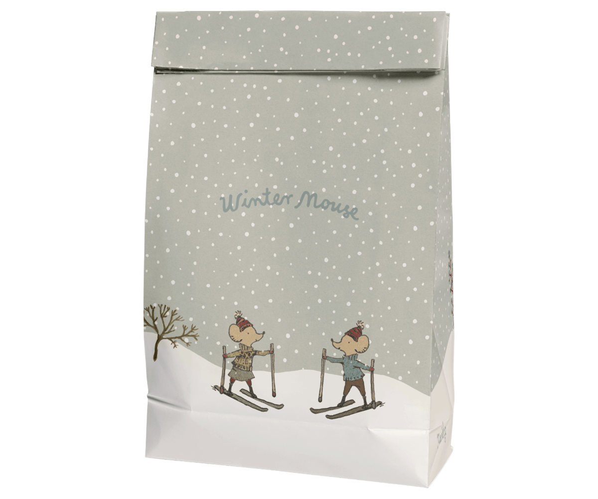Maileg Gift bag, Winter mouse