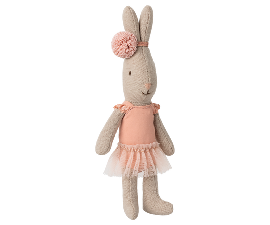 Maileg Micro Rabbit - Ballet suit and skirt rose