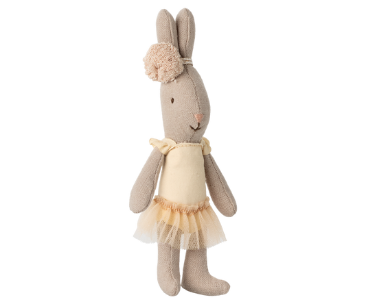 Maileg Micro Rabbit- Ballet suit and skirt cream
