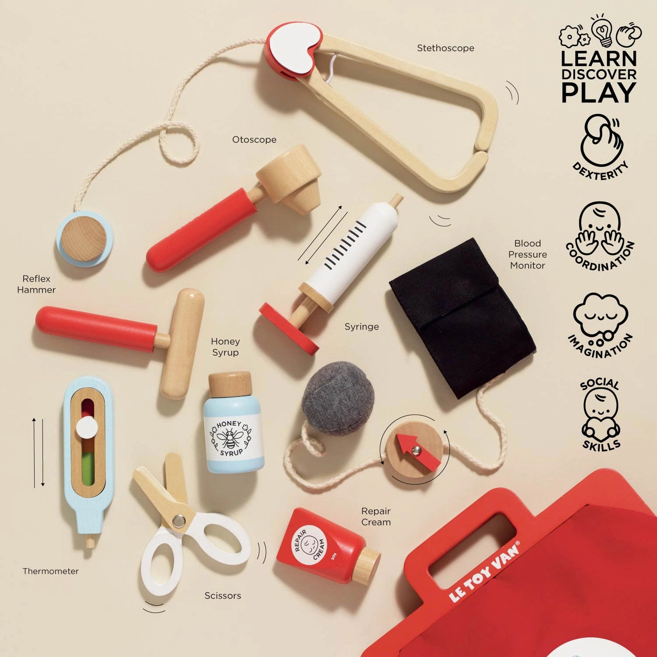 Le Toy Van- Doctor Roleplay Wooden Set