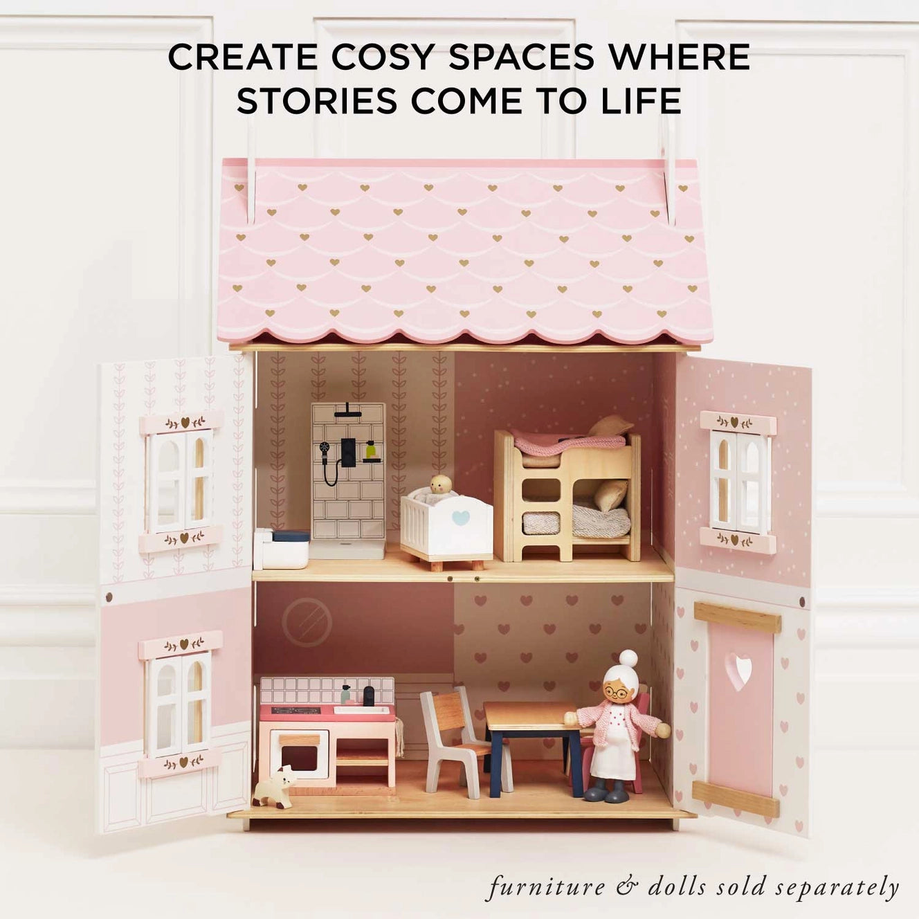 Le Toy Van- Roseheart Wooden Dolls House