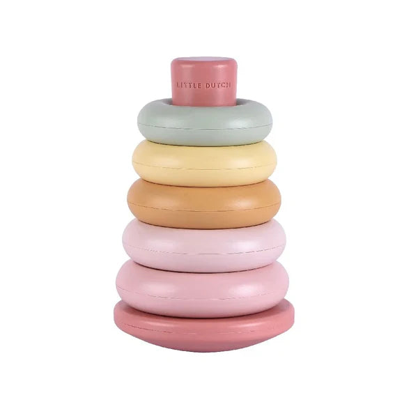 Little Dutch Stacking Rings- Pink