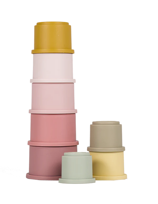 Little Dutch Stacking Cups- Pink