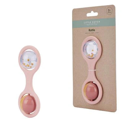 Little Dutch Ball Rattle- Pink