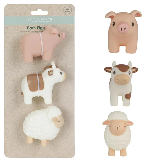 Little Dutch Farm Bath Figures Set of 3
