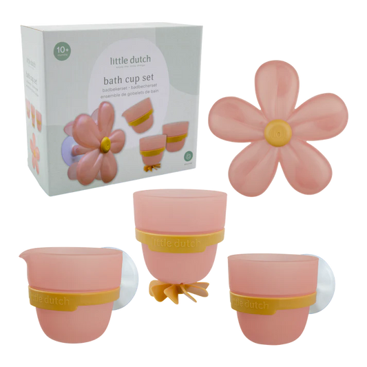 Little Dutch Bath Cups Set- Flower