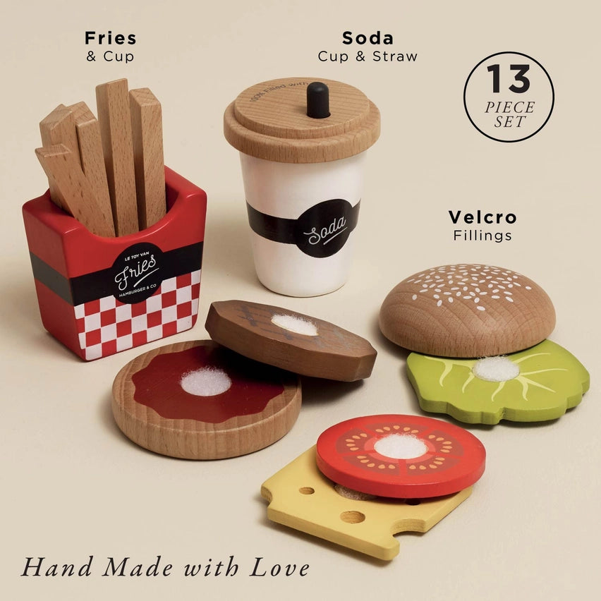 Le Toy Van Gourmet Burger Set