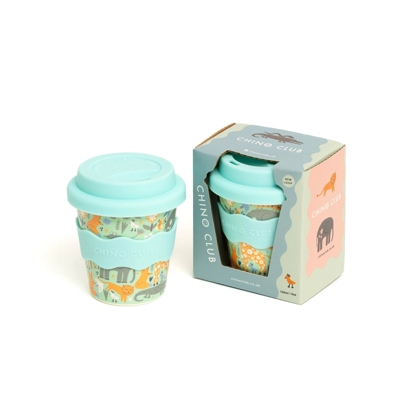 Chino Cup Wild Animal 4oz Babychino Cup
