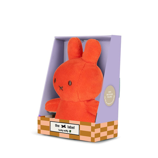 Miffy Lucky Charm Bright Coral In Giftbox 10cm