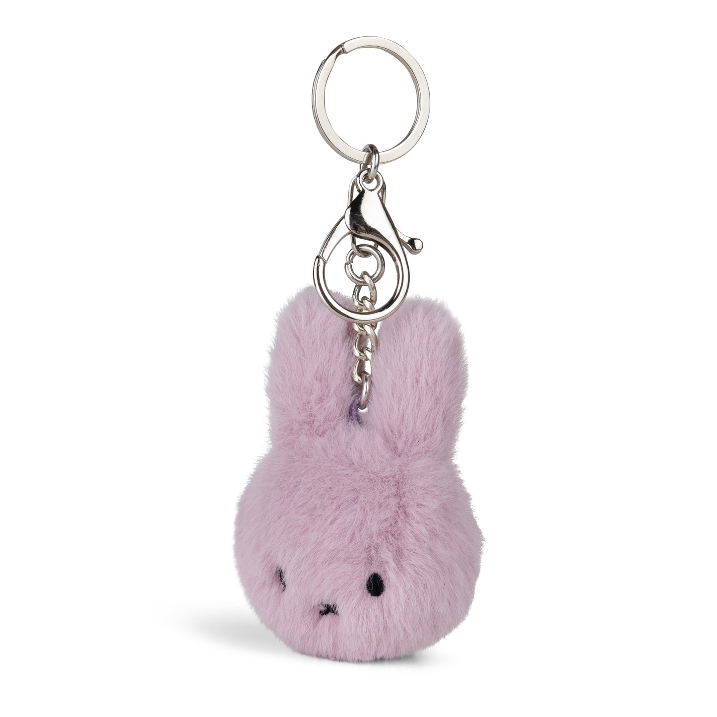 Miffy Eco Fuzzy Keyring Lilac 8cm