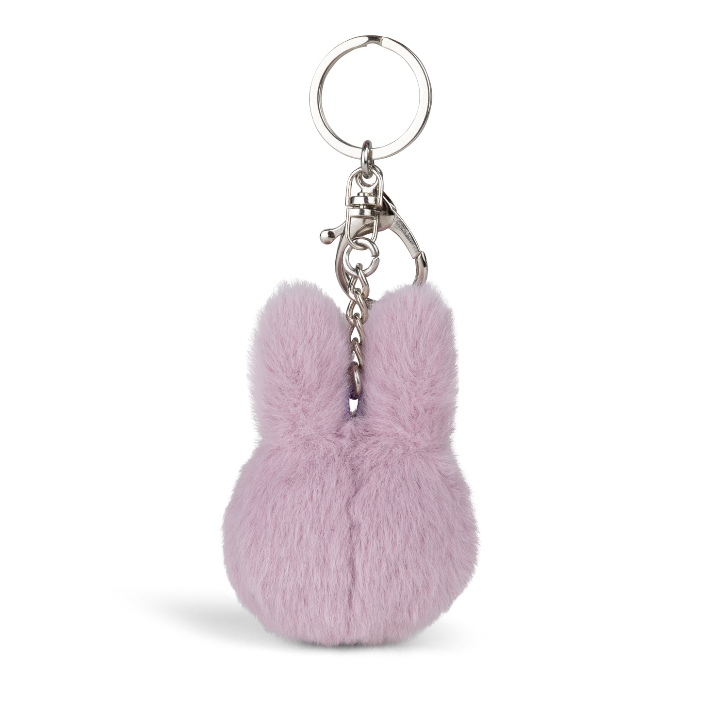 Miffy Eco Fuzzy Keyring Lilac 8cm