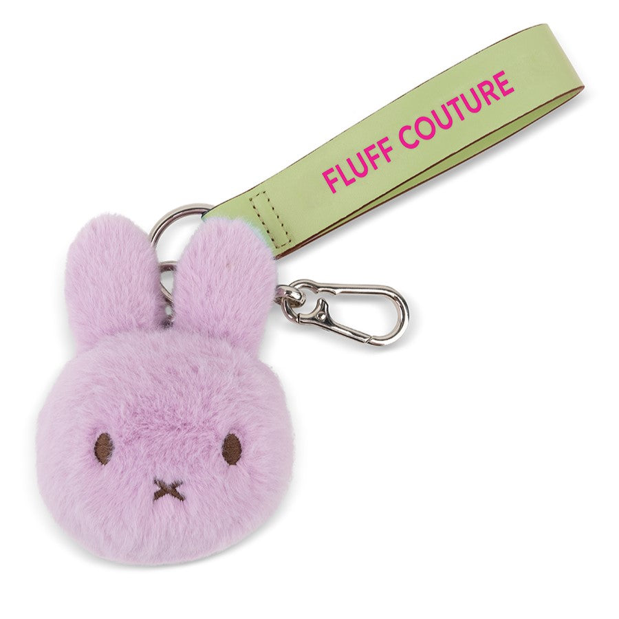 Miffy Eco Fuzzy Lilac Bag Charm 11cm