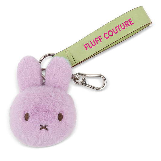 Miffy Eco Fuzzy Lilac Bag Charm 11cm