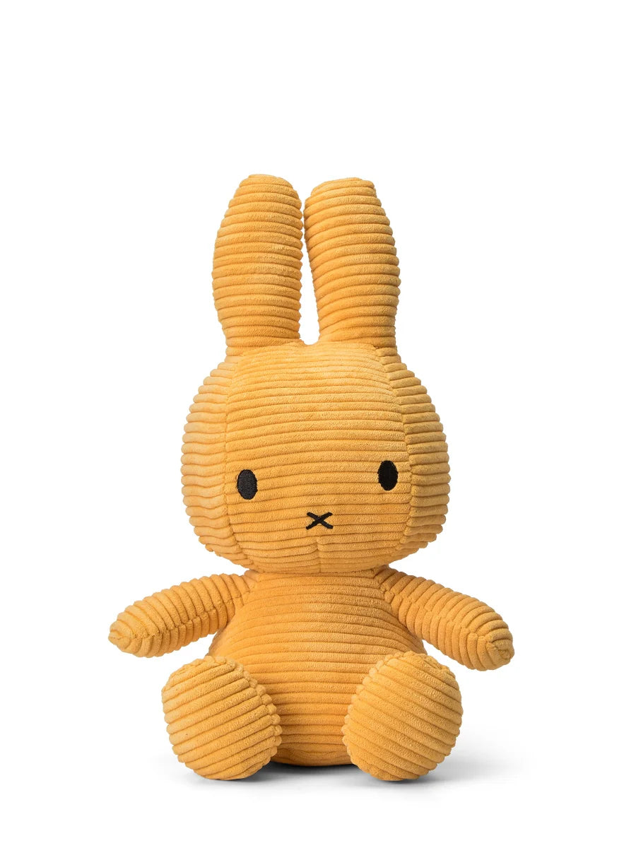 Miffy Corduroy Eco Yellow 23cm- 33cm