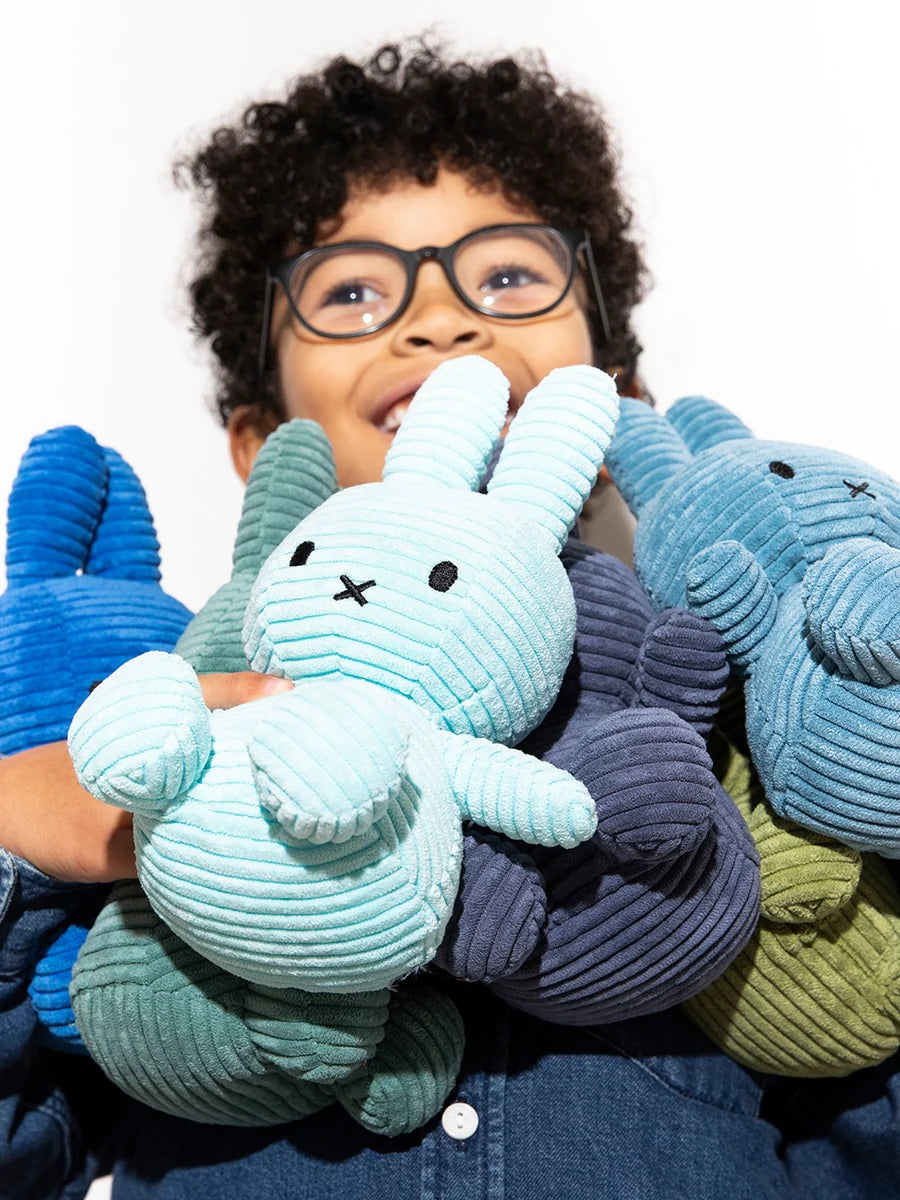 Miffy Corduroy Turquoise 23cm