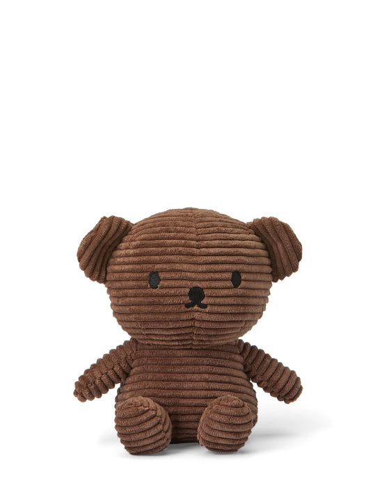 Miffy Boris Bear Corduroy- Brown 17cm